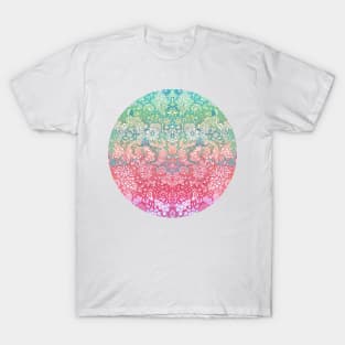 Soft Pastel Rainbow Doodle T-Shirt